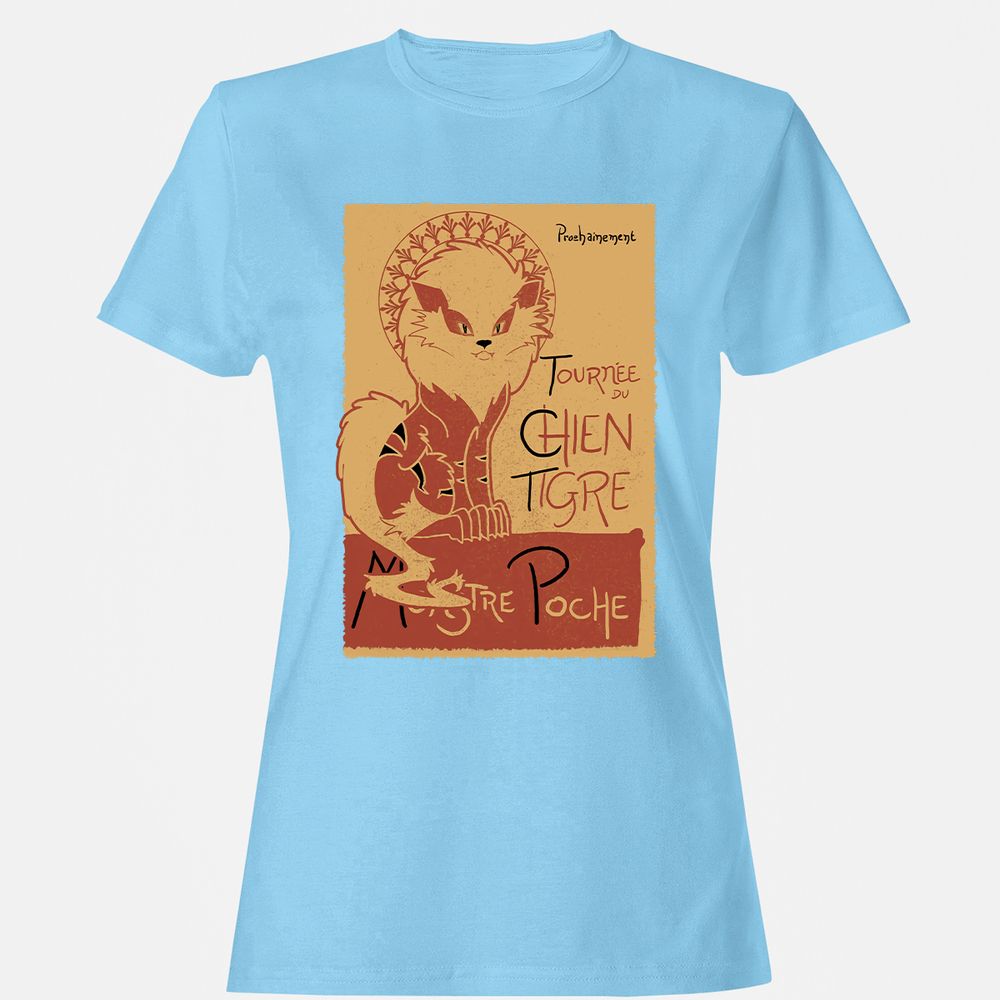 Women's T-Shirt - ANB5VNC5 - Light Blue - 8