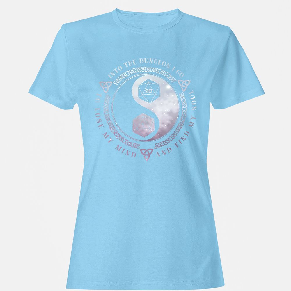 Women's T-Shirt - VUKUDV7Y - Light Blue - 8