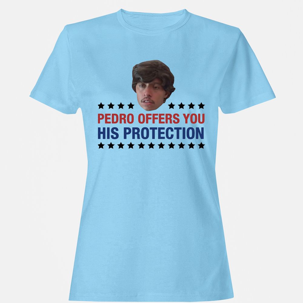 Women's T-Shirt - 25T9XLK5 - Light Blue - 8