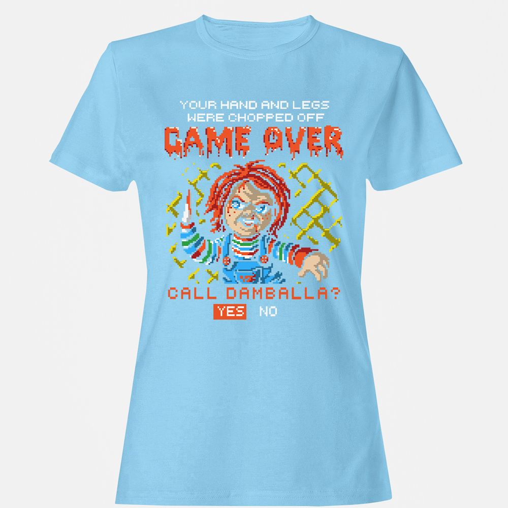 Women's T-Shirt - D45SUDWF - Light Blue - 8