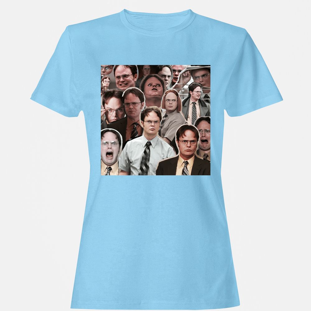 Women's T-Shirt - J6PE9PCB - Light Blue - 8