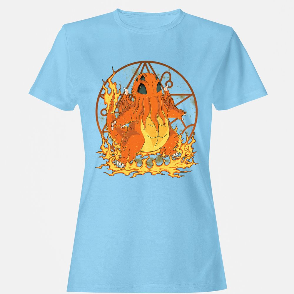 Women's T-Shirt - 4ZBU965F - Light Blue - 8