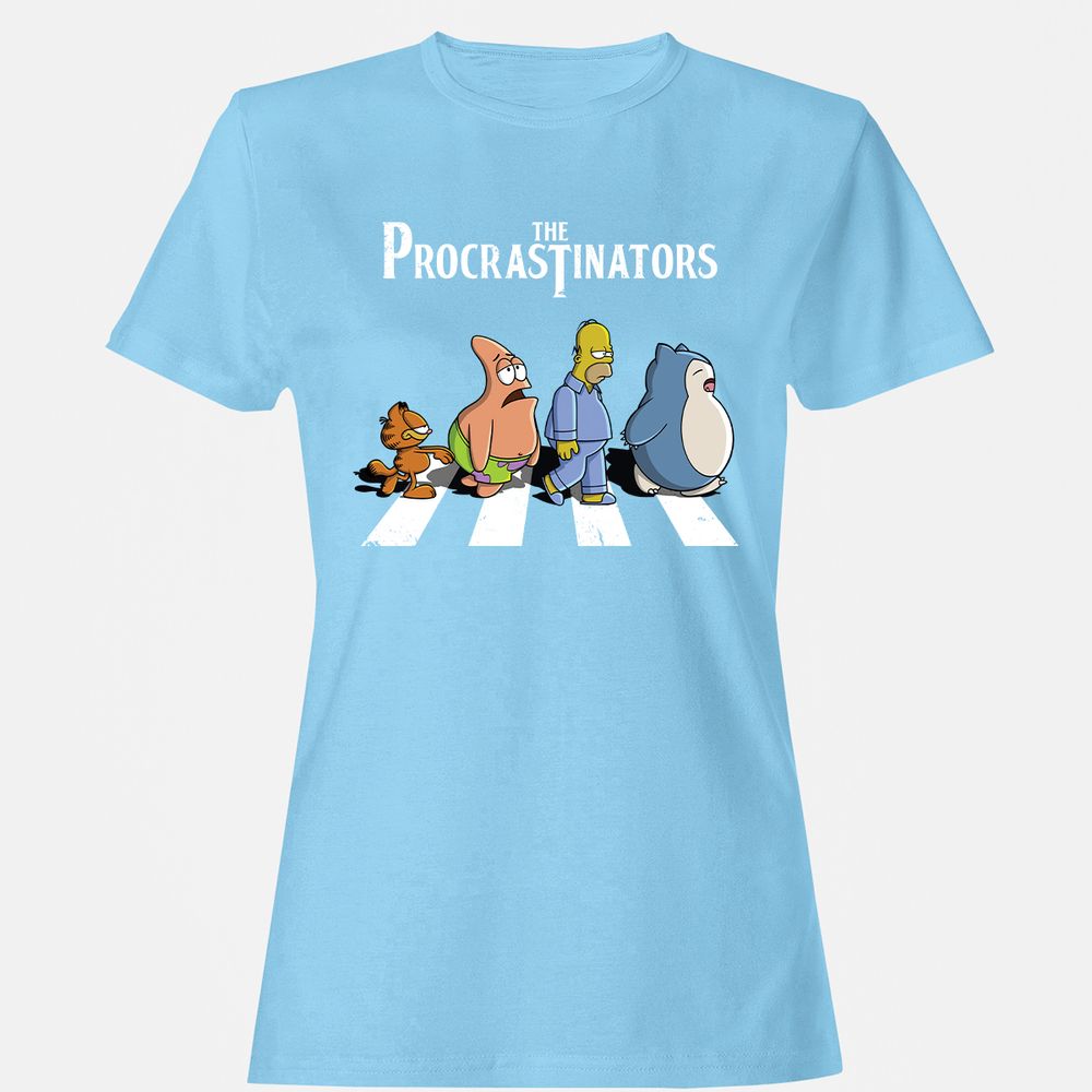 Women's T-Shirt - X6QG1YM8 - Light Blue - 8