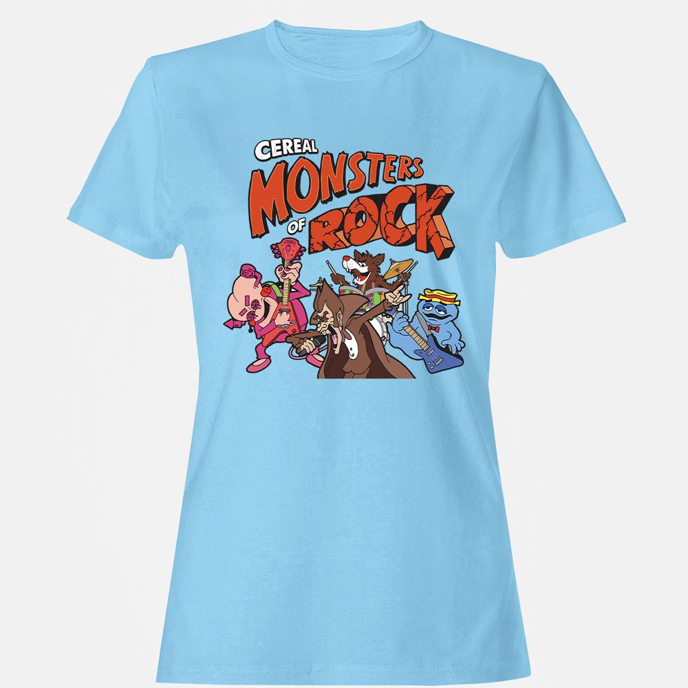 Women's T-Shirt - 4GYDJ2E9 - Light Blue - 8