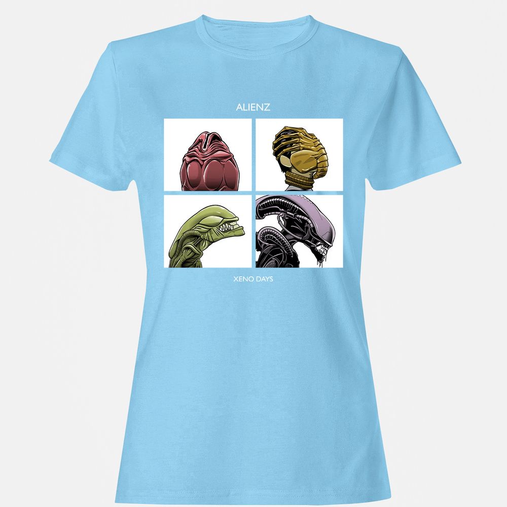 Women's T-Shirt - G2Q4VVS9 - Light Blue - 8