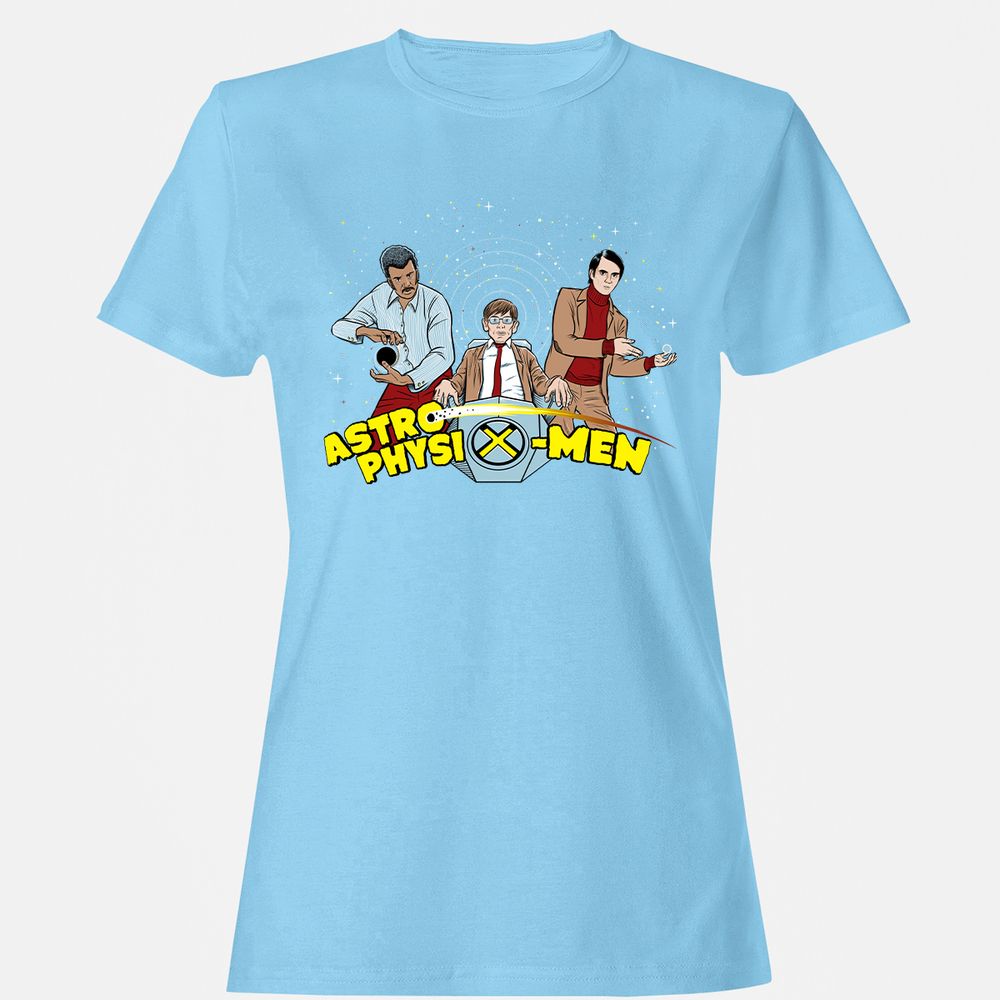 Women's T-Shirt - 9T49BZQL - Light Blue - 8