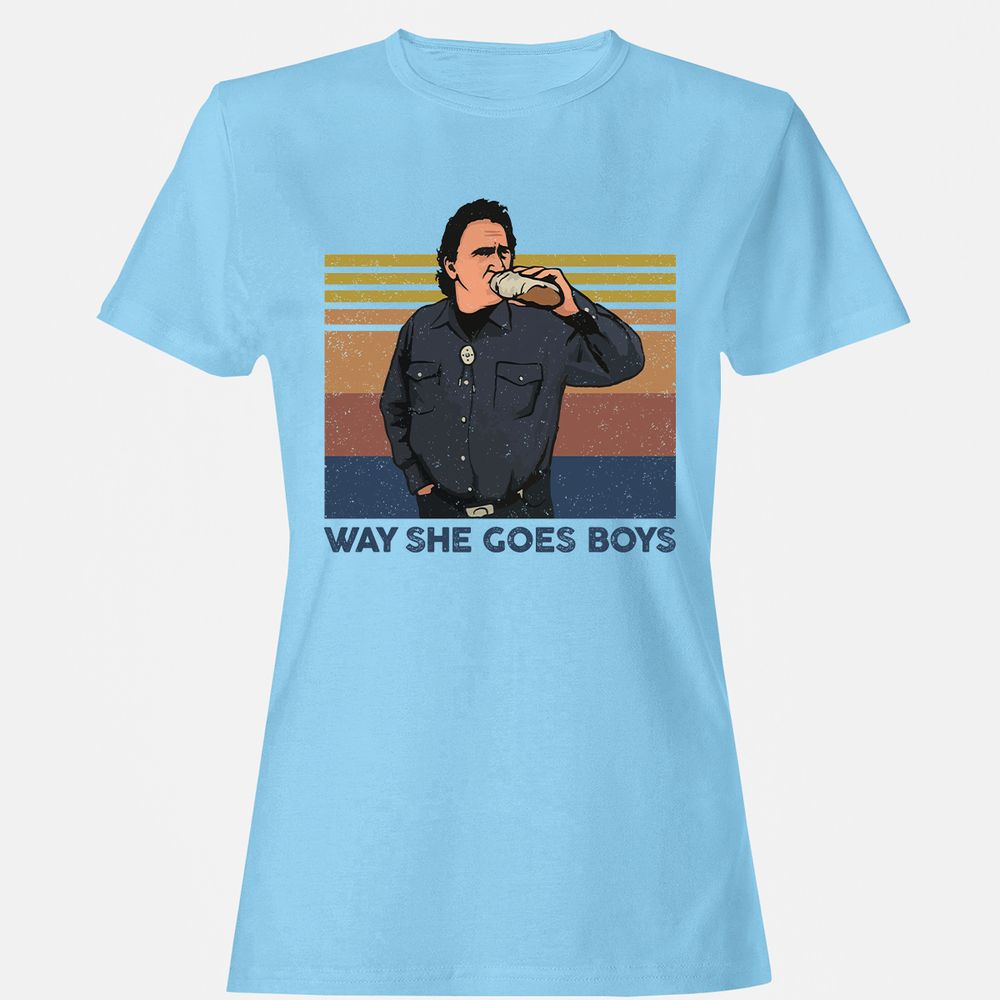 Women's T-Shirt - KTS3AWZ8 - Light Blue - 8