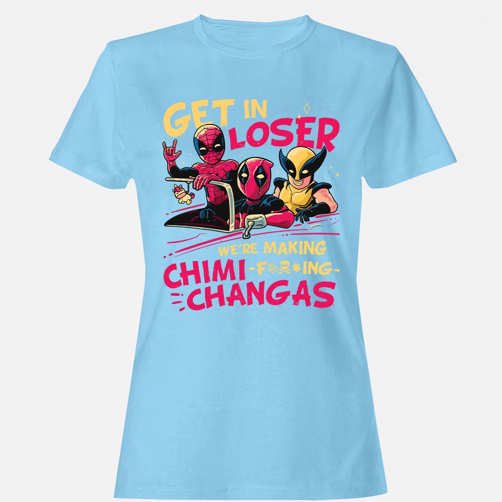 Women's T-Shirt - H3REQ1K9 - Light Blue - 8