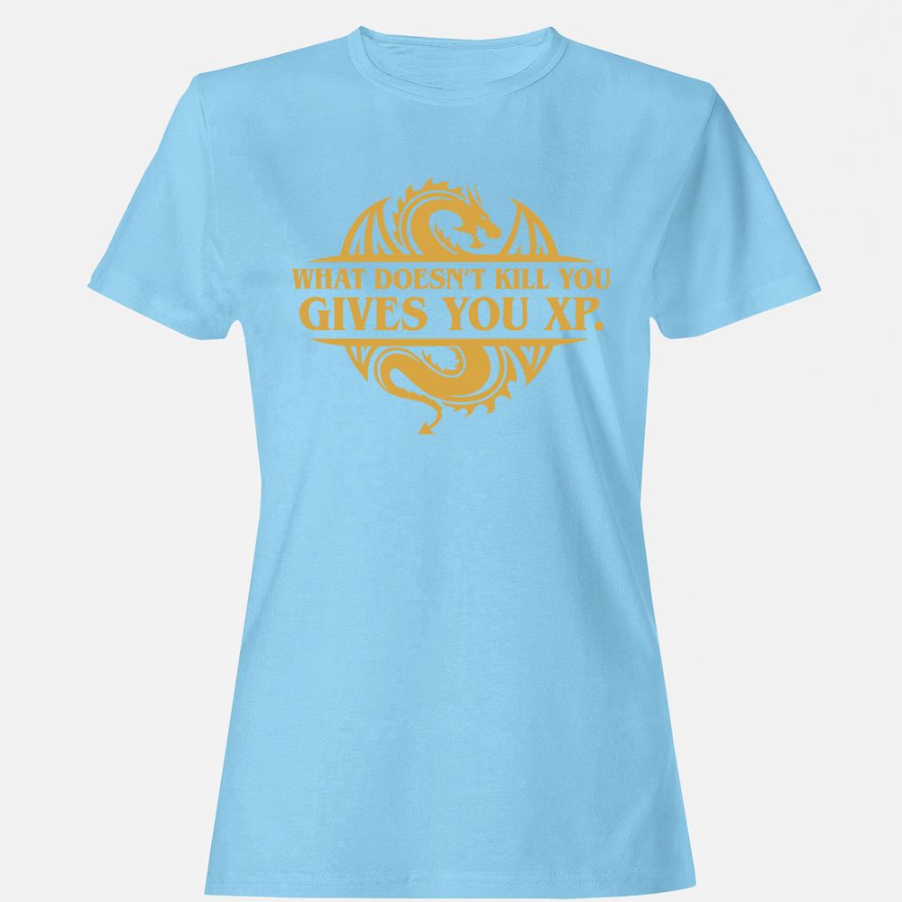 Women's T-Shirt - 99GW3FKC - Light Blue - 8