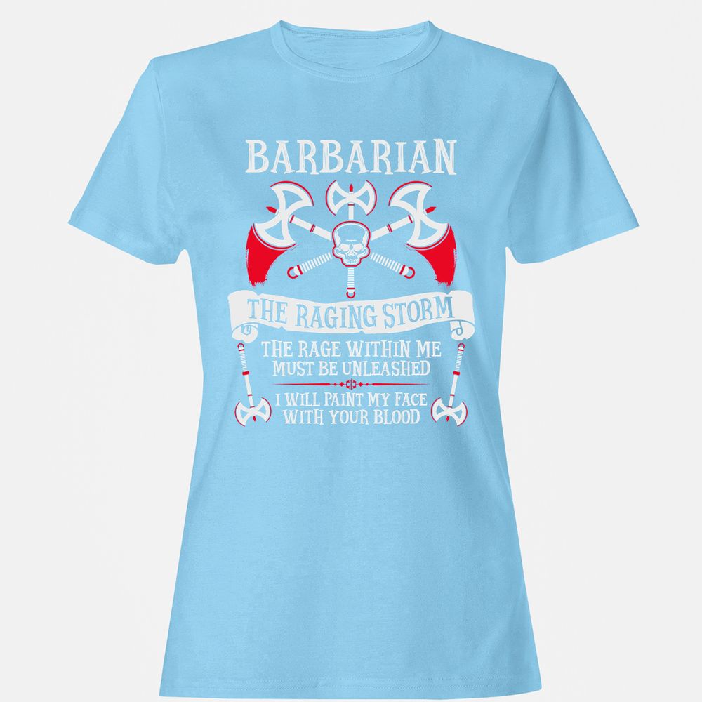 Women's T-Shirt - 4SFE4GJH - Light Blue - 8