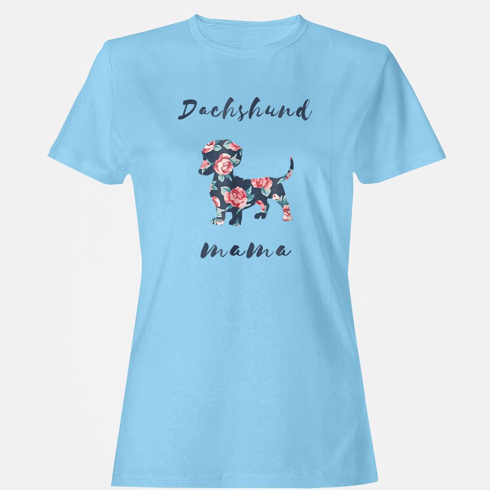 Women's T-Shirt - 4EL43PV5 - Light Blue - 8