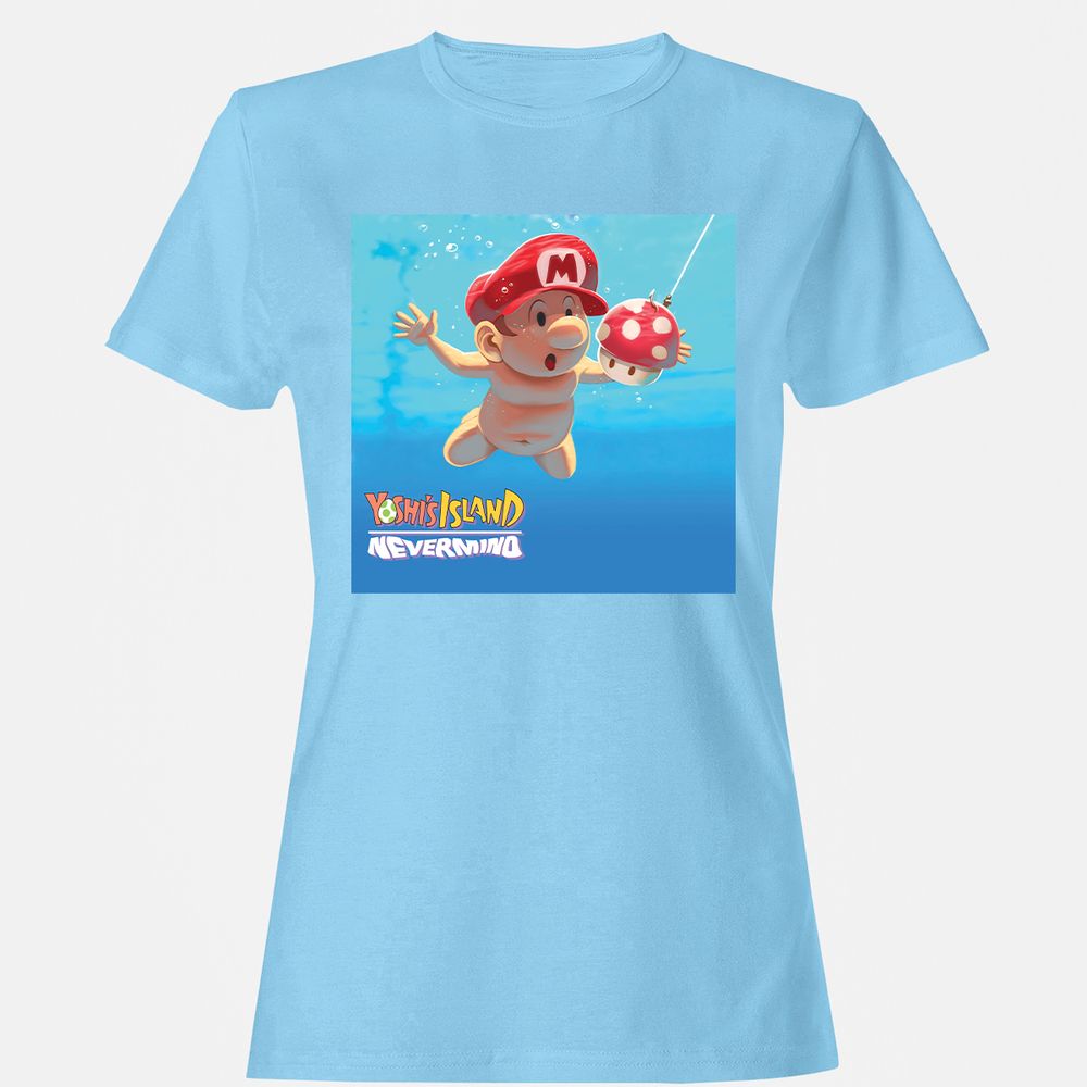 Women's T-Shirt - JAF65HD9 - Light Blue - 8