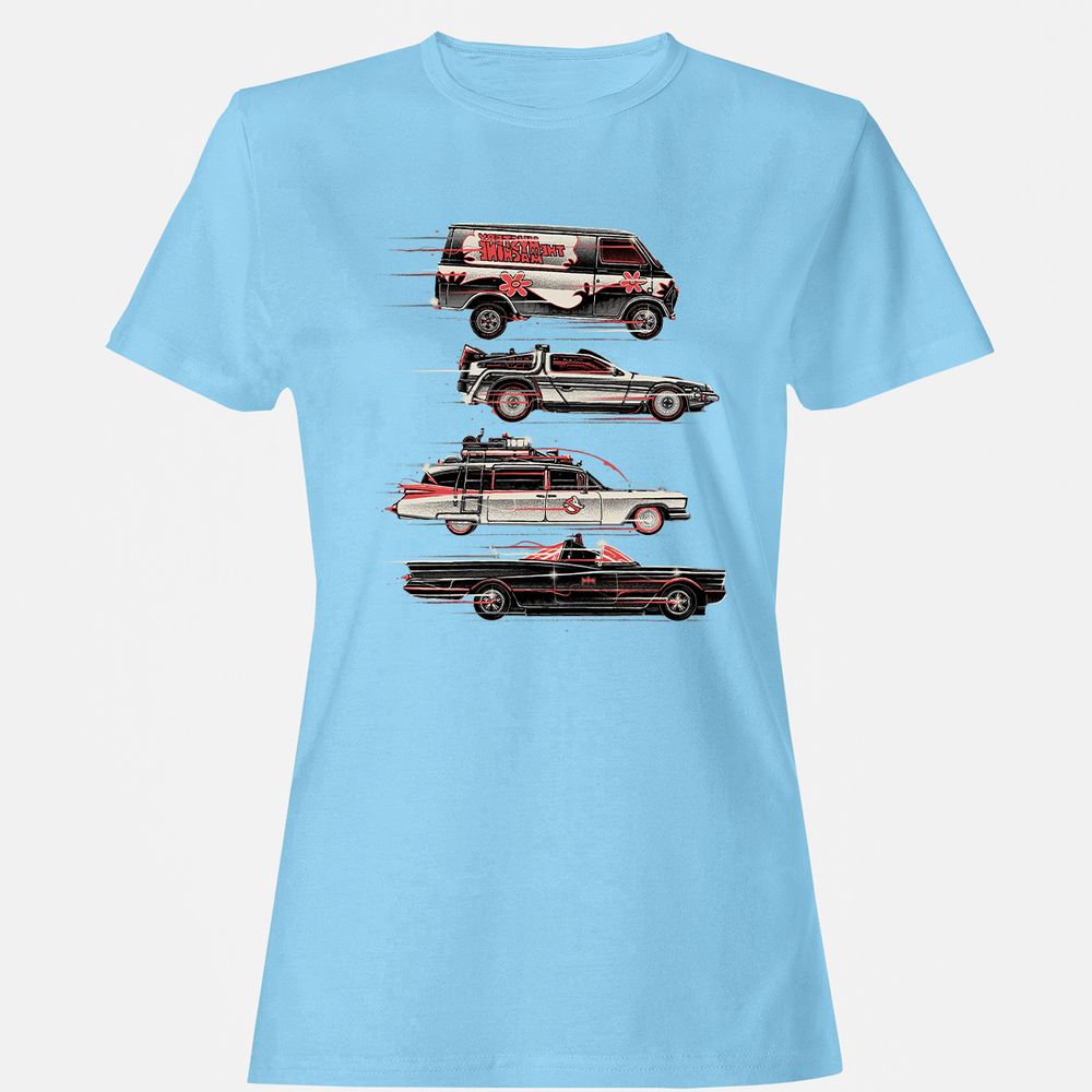 Women's T-Shirt - V2HKD8NN - Light Blue - 8