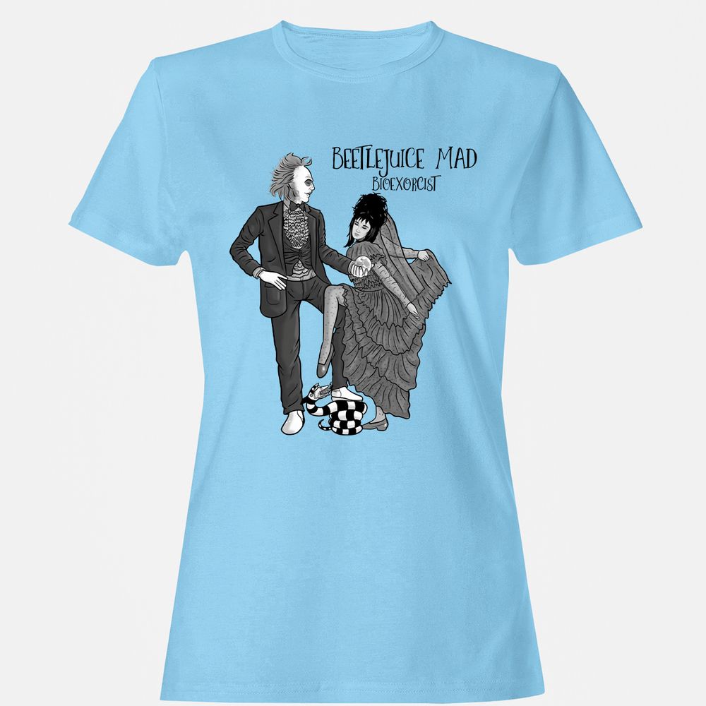 Women's T-Shirt - 1U1QYCMY - Light Blue - 8