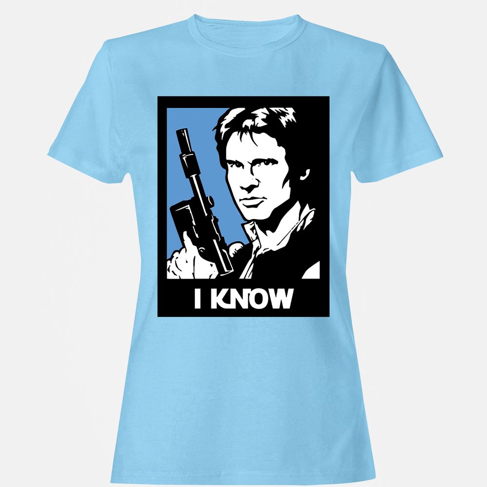 Women's T-Shirt - AJR17ADM - Light Blue - 8