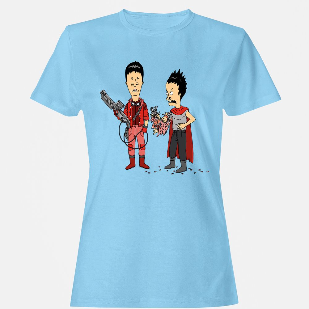 Women's T-Shirt - JT8V1EW9 - Light Blue - 8