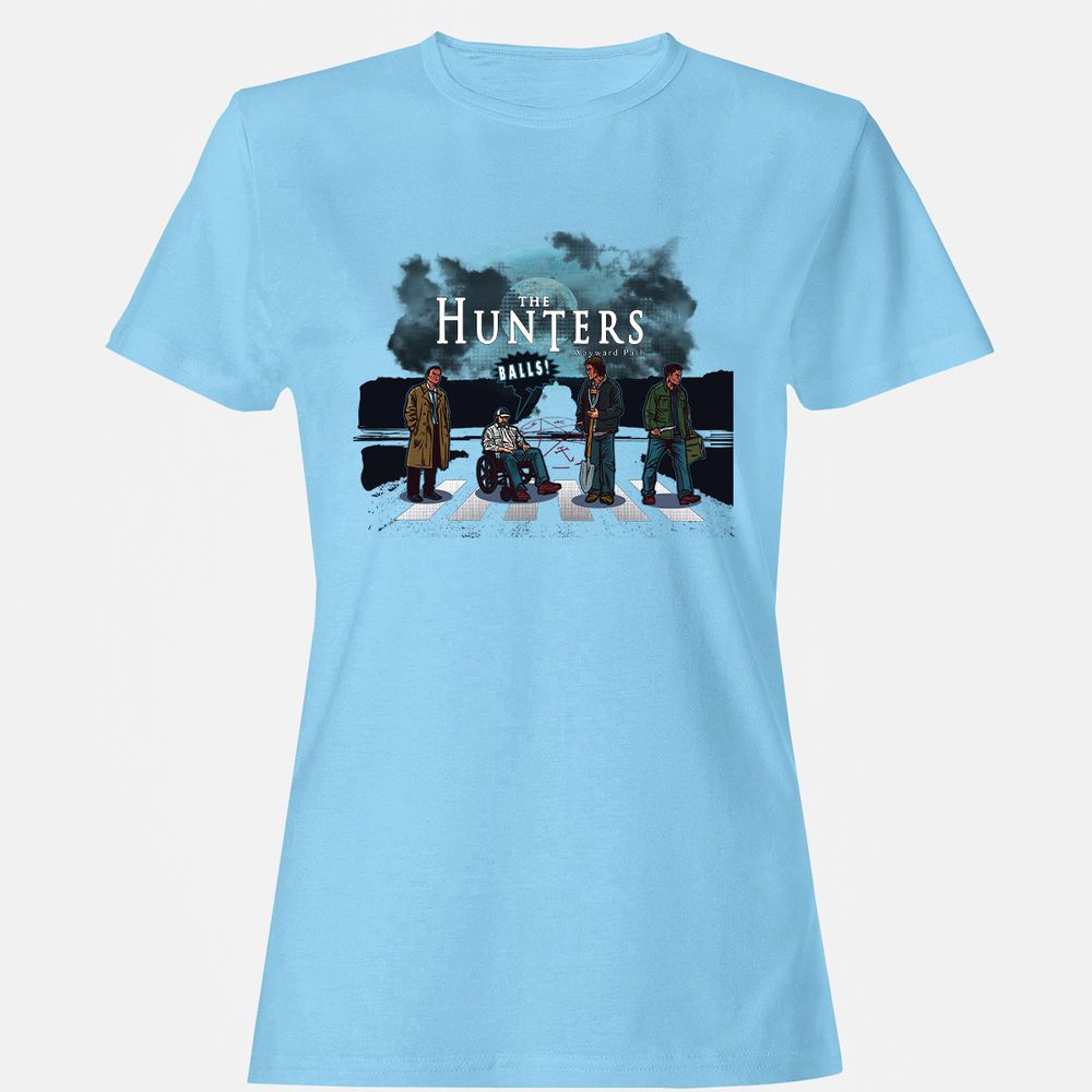 Women's T-Shirt - E6RH3PVZ - Light Blue - 8