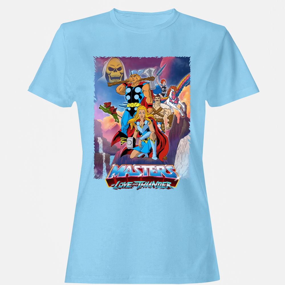 Women's T-Shirt - XGDLB66C - Light Blue - 8