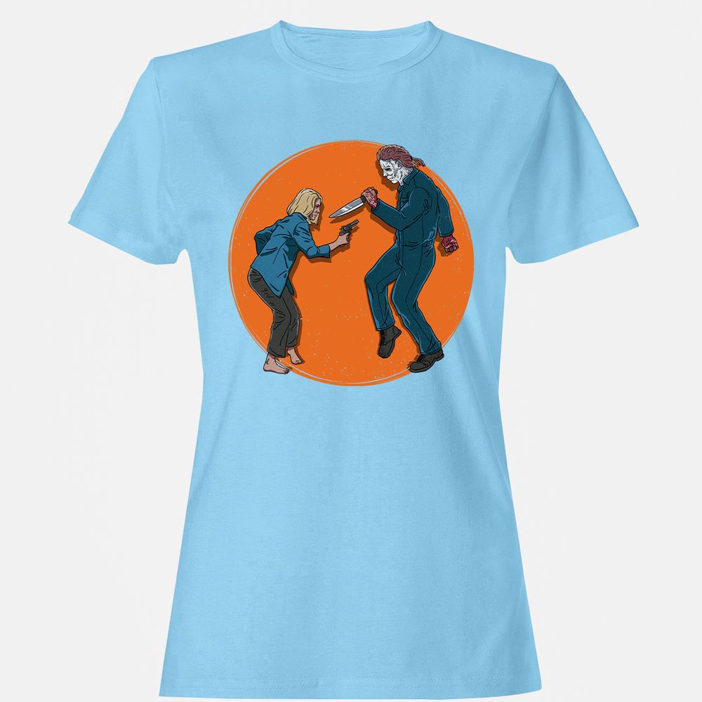 Women's T-Shirt - BAEEHSVX - Light Blue - 8