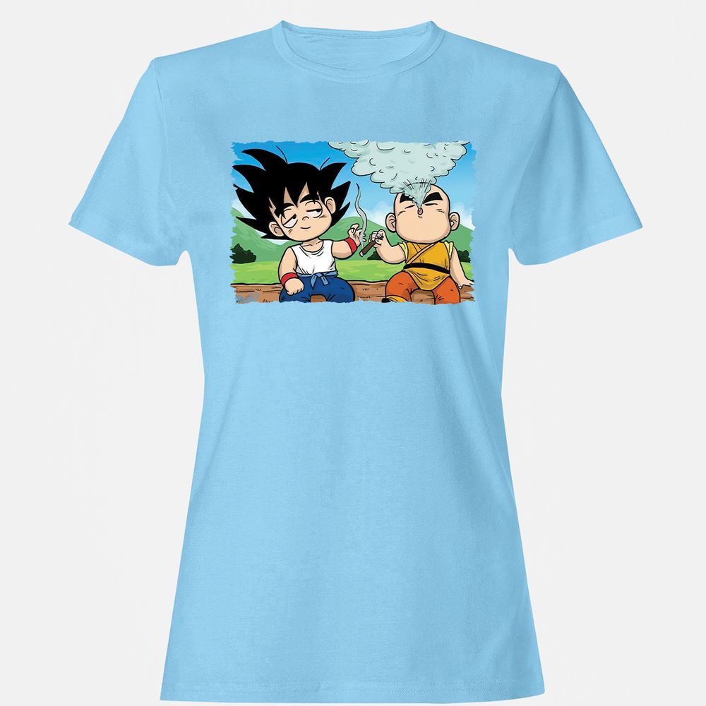 Women's T-Shirt - WQ2GB8DG - Light Blue - 8