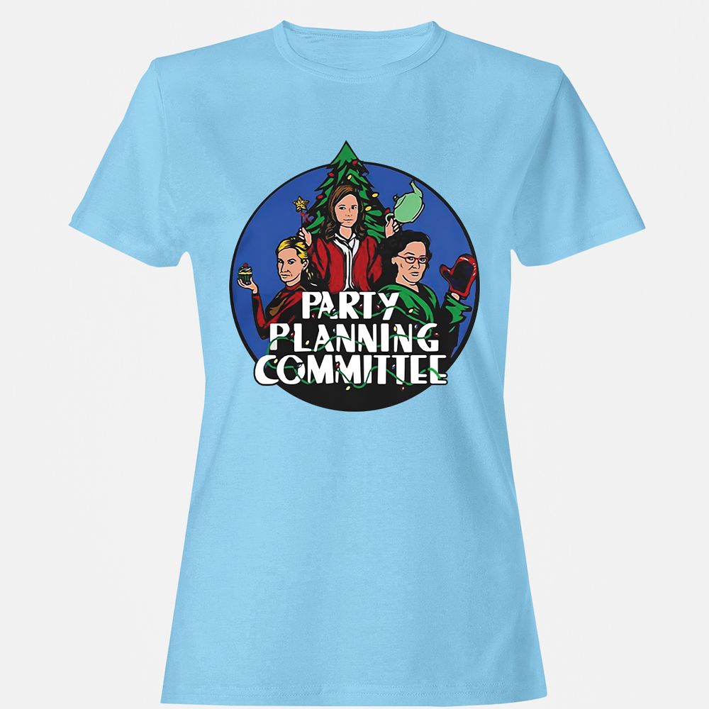 Women's T-Shirt - L9F7RES6 - Light Blue - 8