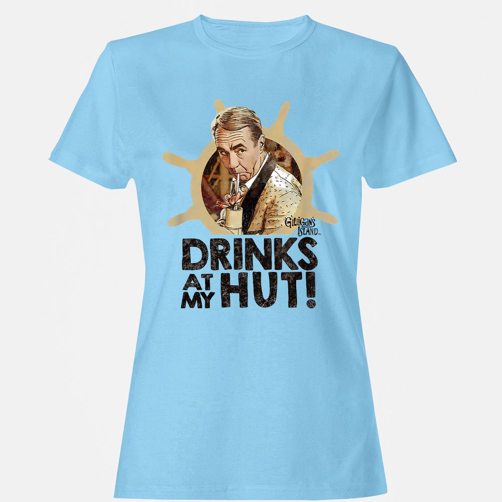 Women's T-Shirt - 1PKQNDRS - Light Blue - 8