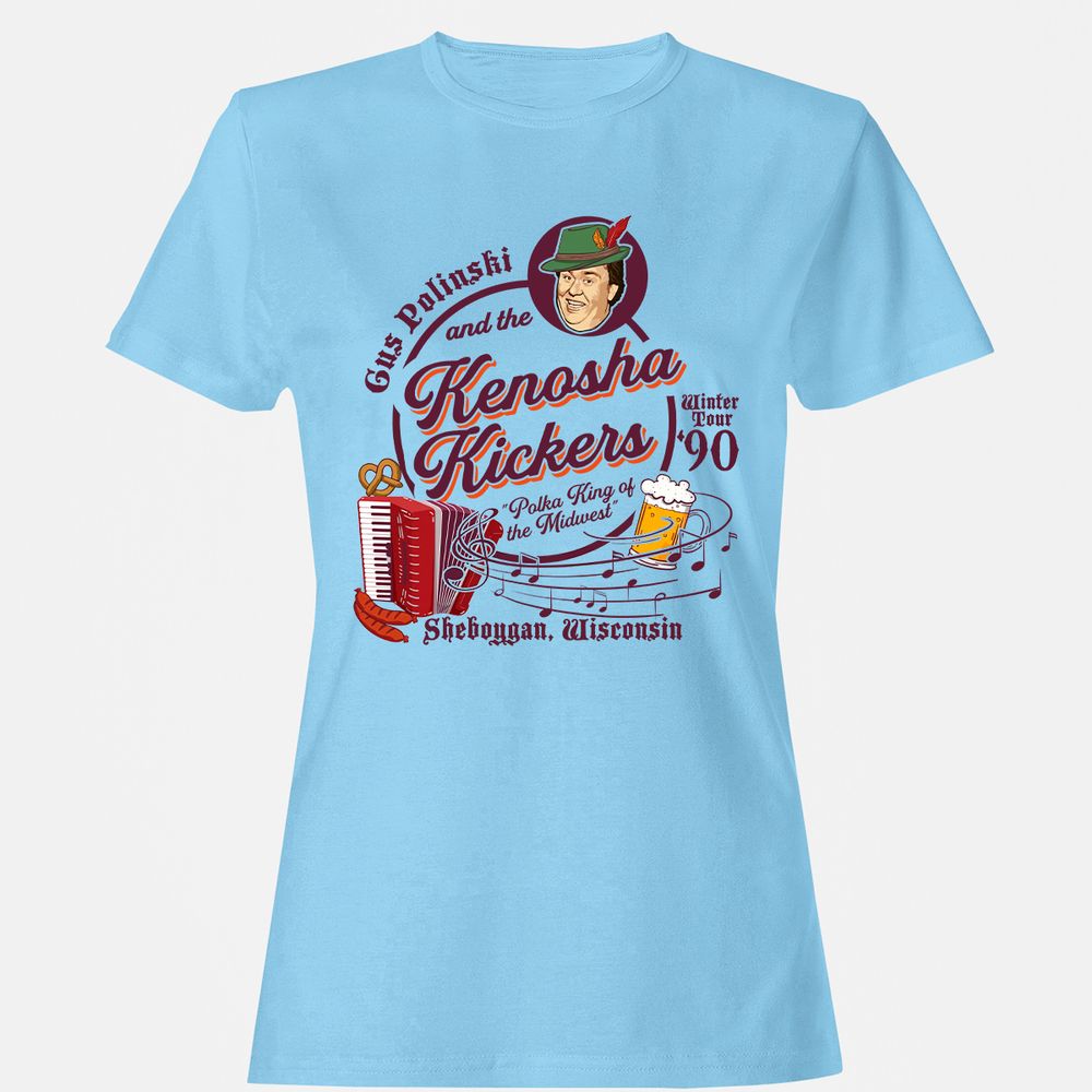 Women's T-Shirt - PB9NDCX1 - Light Blue - 8