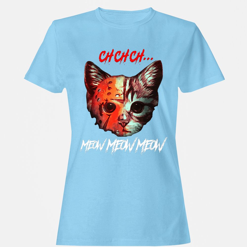 Women's T-Shirt - XCLMZN34 - Light Blue - 8