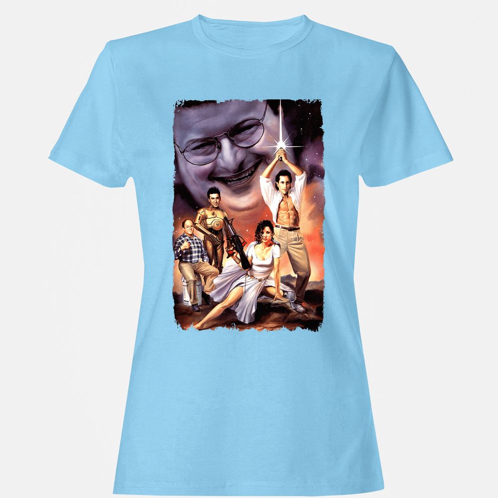 Women's T-Shirt - G8NBM7DT - Light Blue - 8
