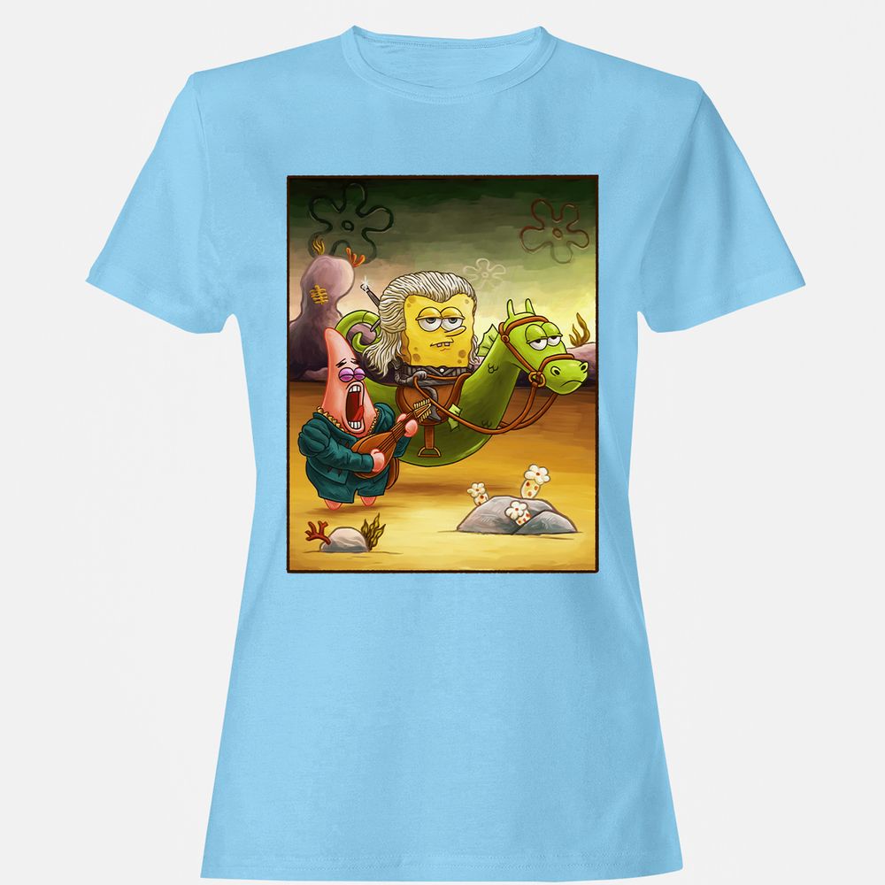 Women's T-Shirt - UQF186YL - Light Blue - 8