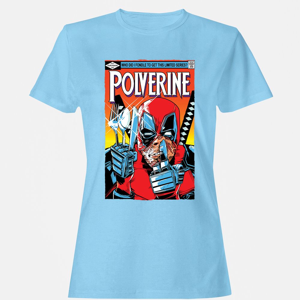 Women's T-Shirt - 16C3CDSM - Light Blue - 8