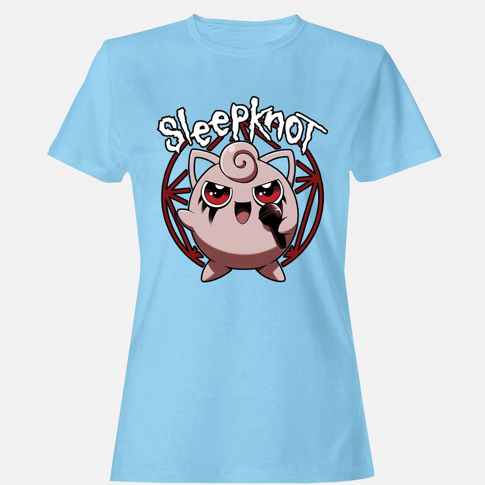 Women's T-Shirt - Y8K76JPZ - Light Blue - 8