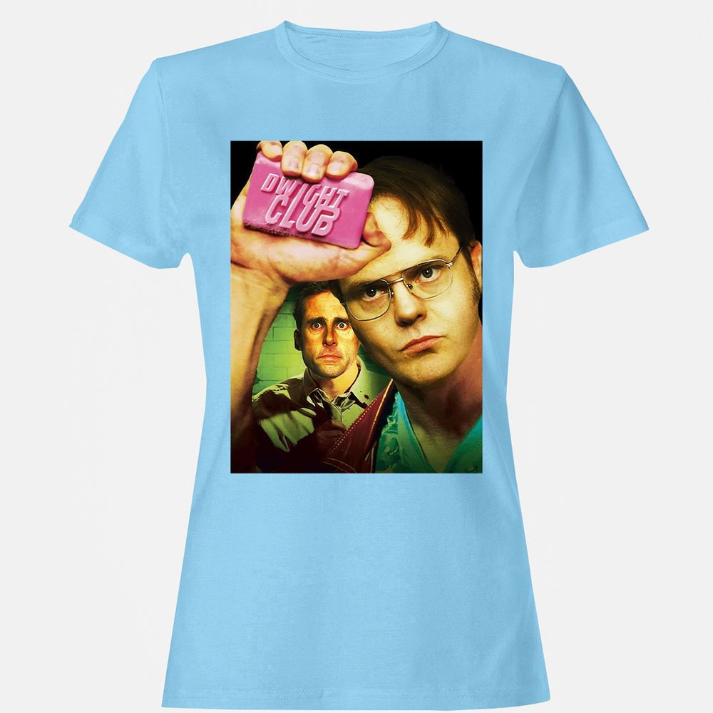 Women's T-Shirt - HZFW7NNM - Light Blue - 8