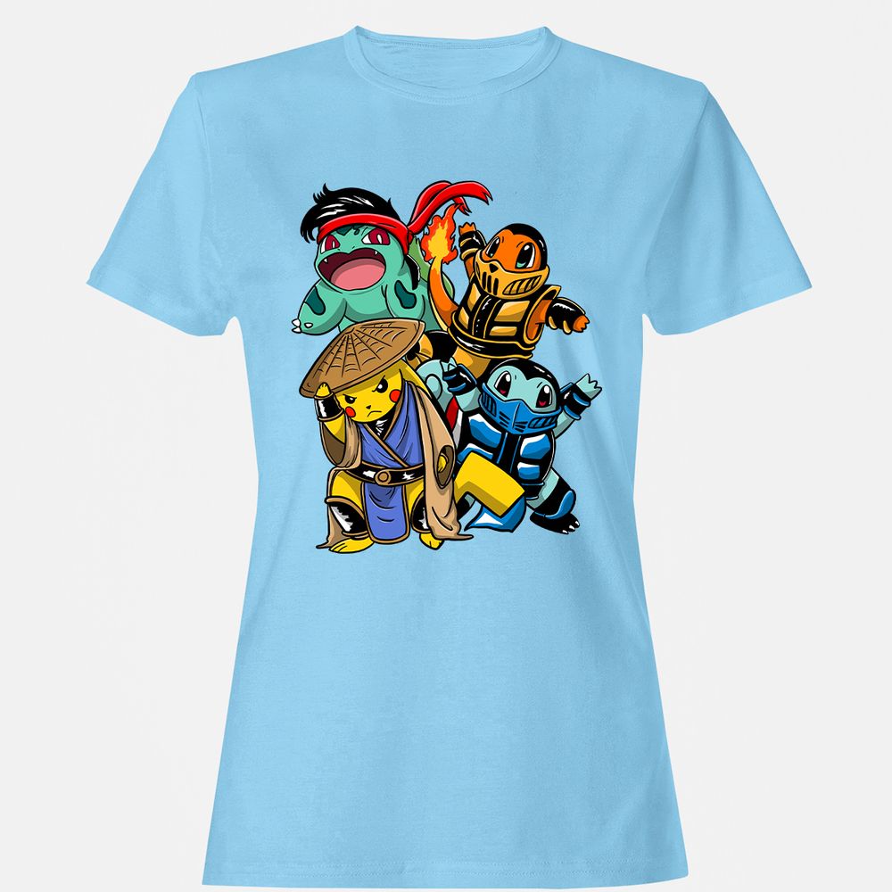 Women's T-Shirt - CE1UYXXS - Light Blue - 8