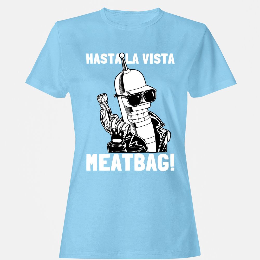 Women's T-Shirt - 5EC2PV9R - Light Blue - 8