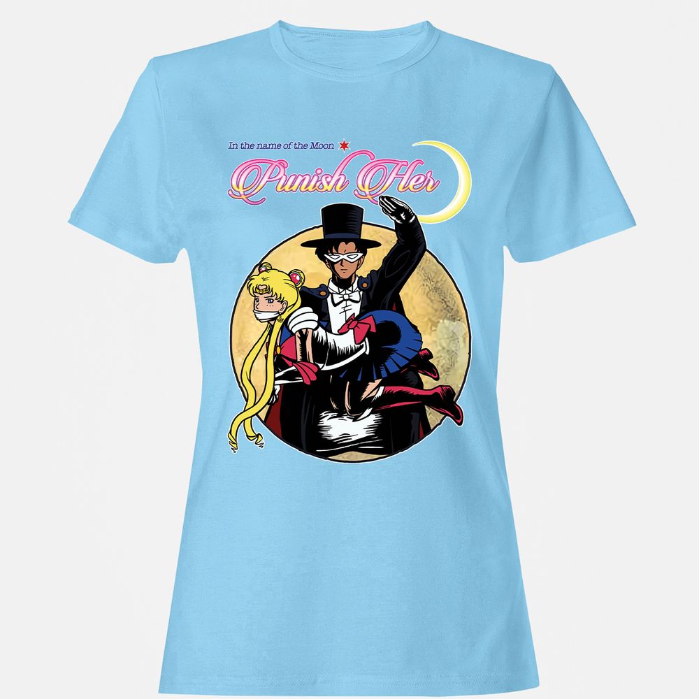Women's T-Shirt - 3DCZBR6B - Light Blue - 8