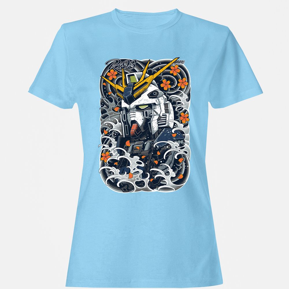 Women's T-Shirt - GRHFD2J8 - Light Blue - 8