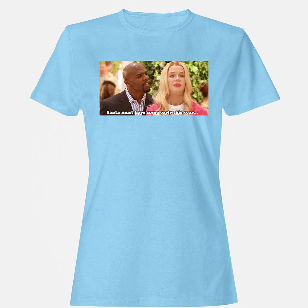 Women's T-Shirt - 9YD67862 - Light Blue - 8