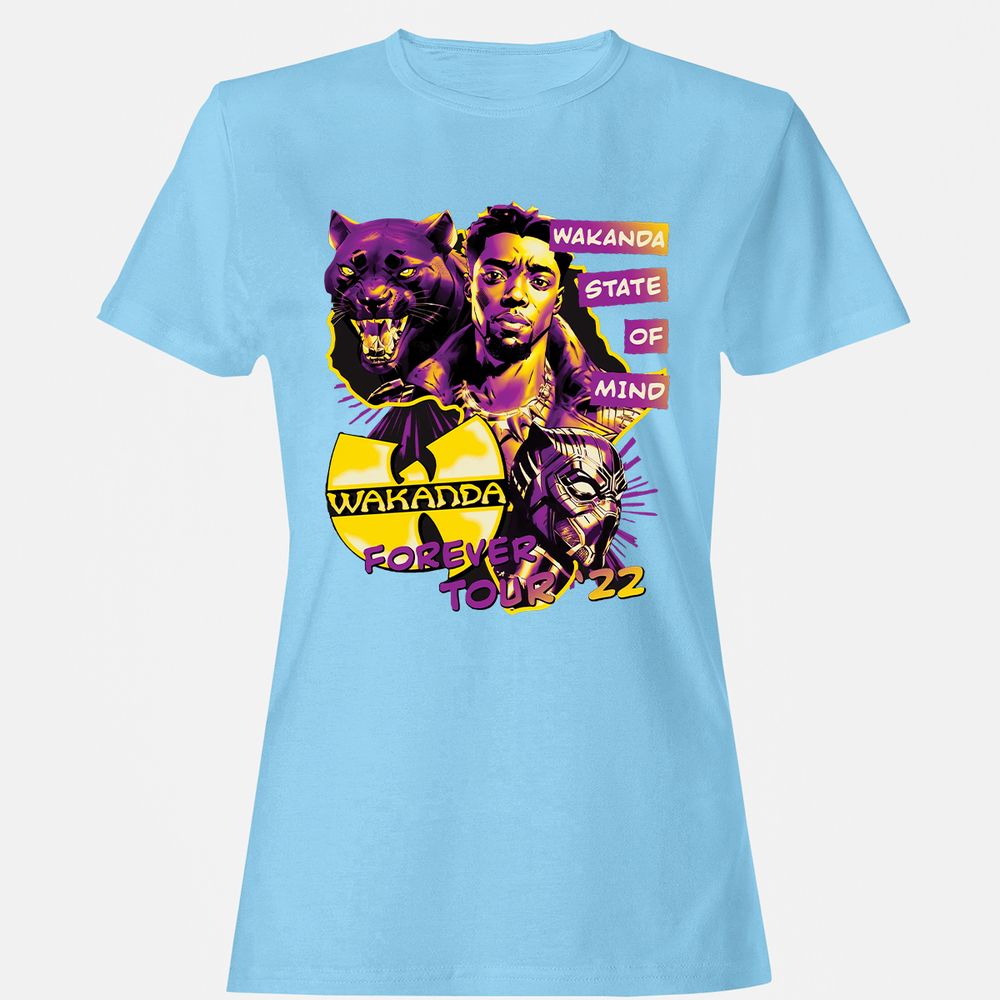 Women's T-Shirt - L3YZER4B - Light Blue - 8