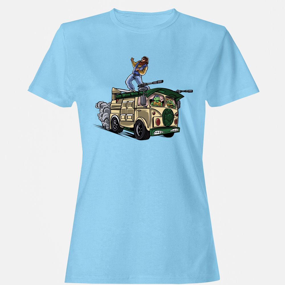 Women's T-Shirt - U5MNHTH5 - Light Blue - 8