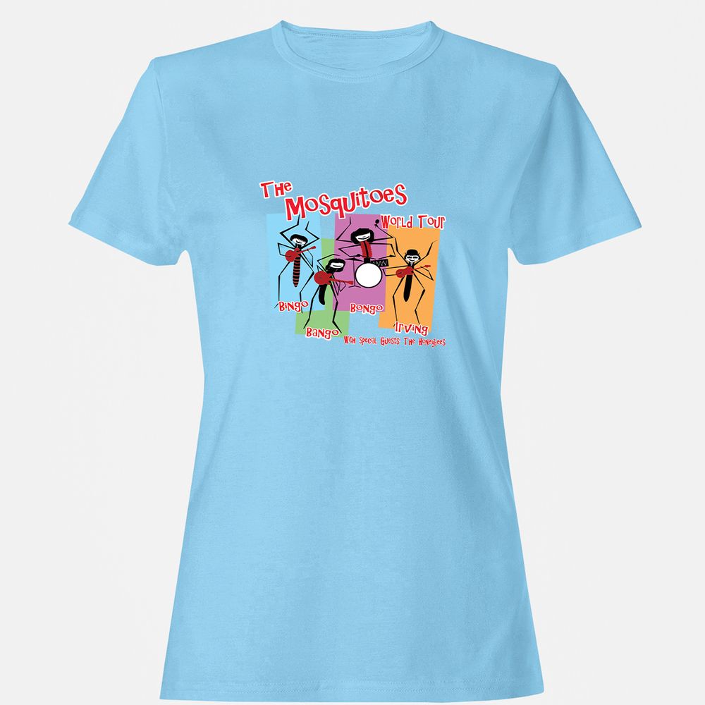 Women's T-Shirt - VJP1X8HQ - Light Blue - 8