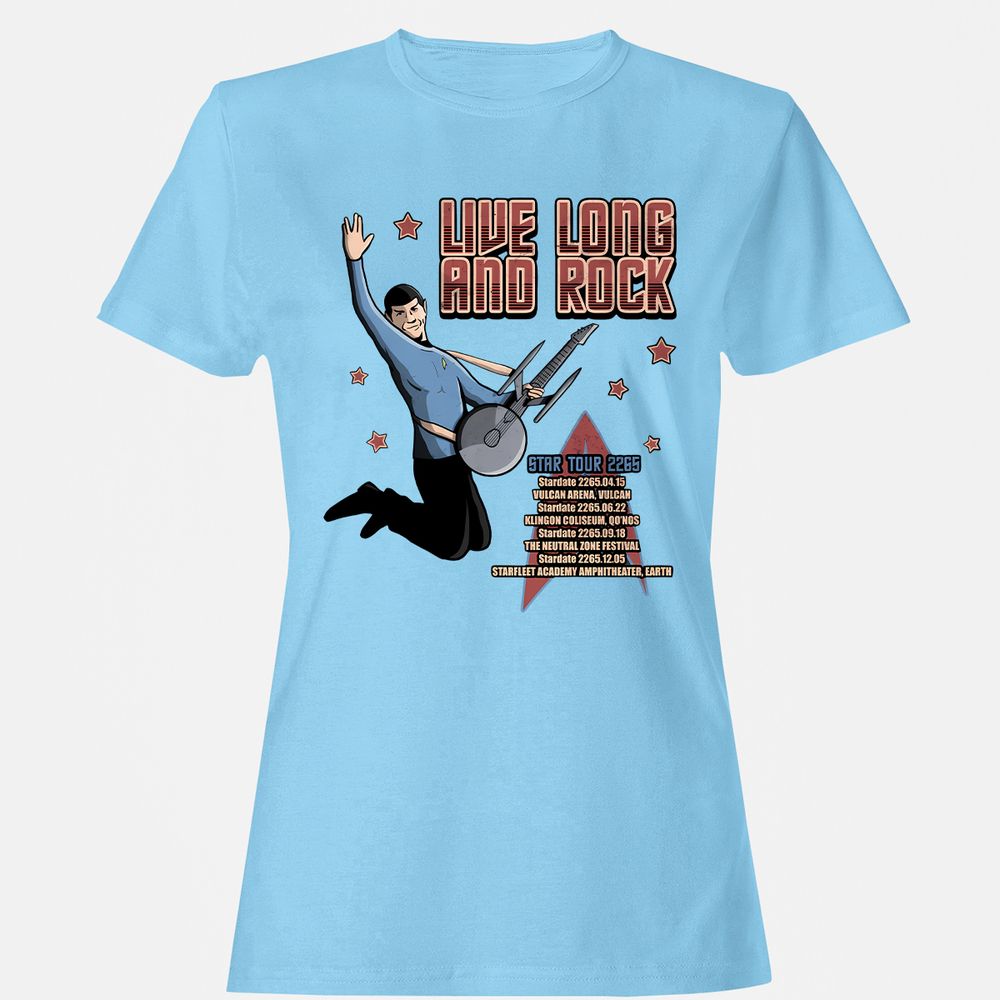 Women's T-Shirt - NY8QCSL1 - Light Blue - 8