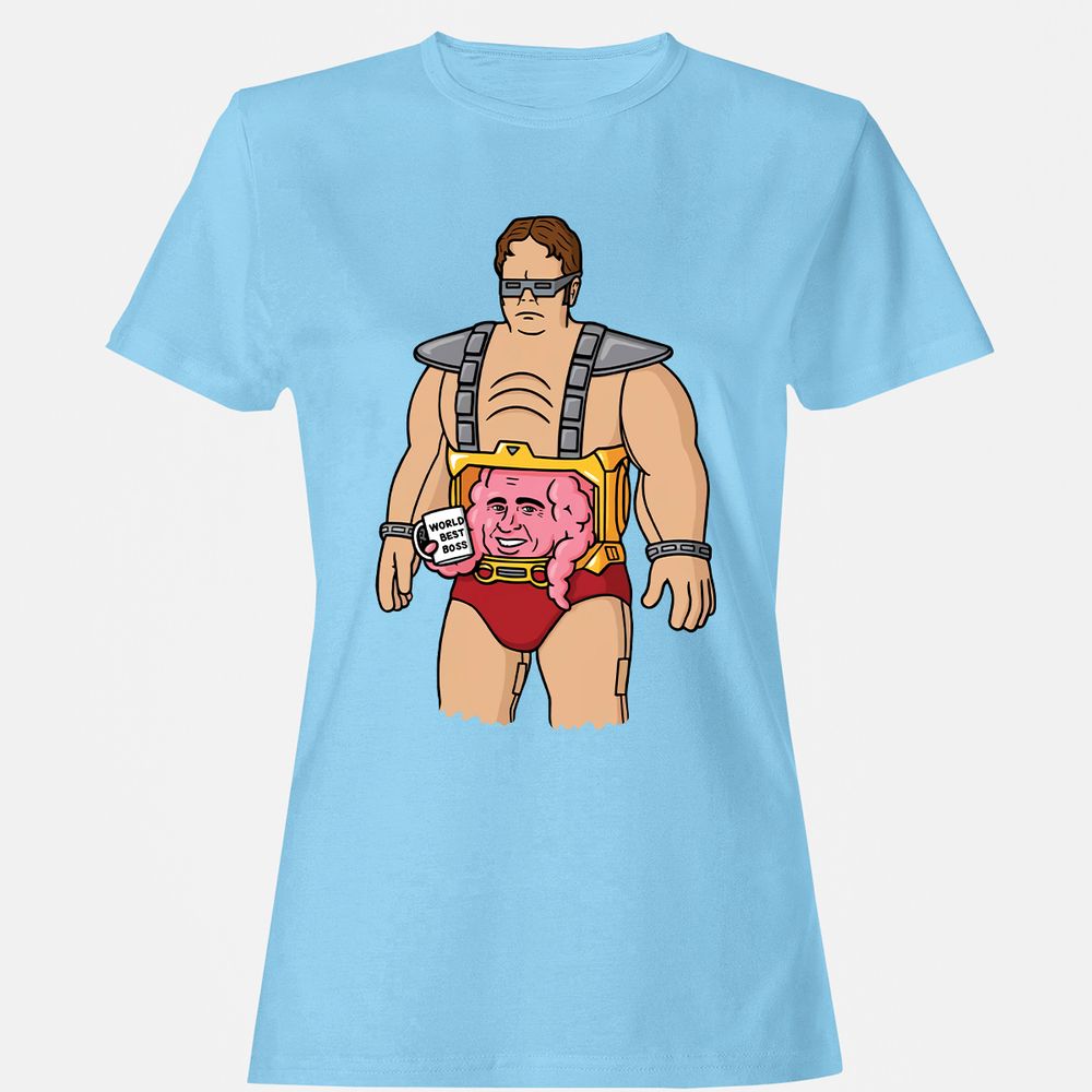 Women's T-Shirt - 7V3SVDRC - Light Blue - 8