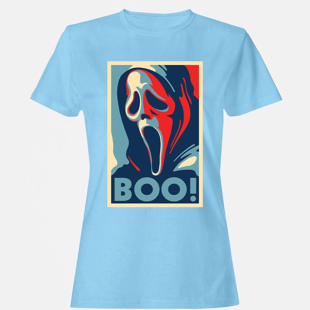 Women's T-Shirt - U8H5E9QS - Light Blue - 8