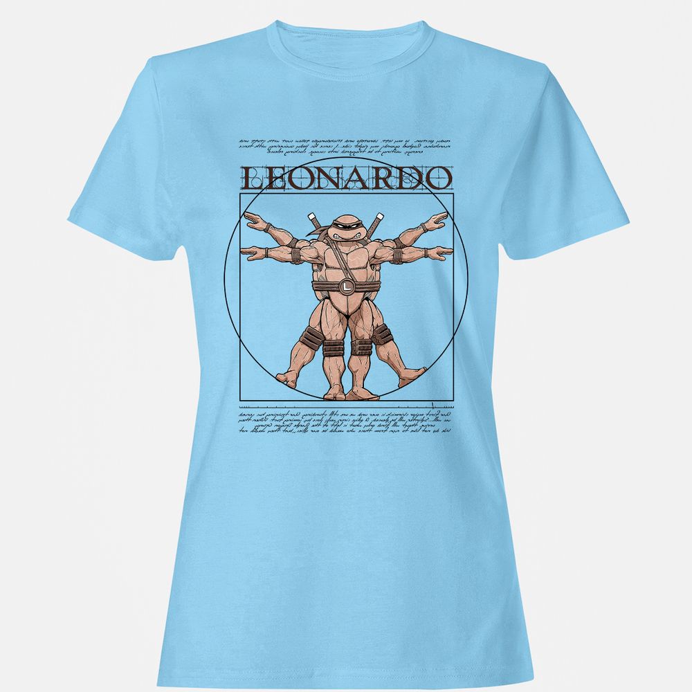 Women's T-Shirt - DPFLR5GC - Light Blue - 8