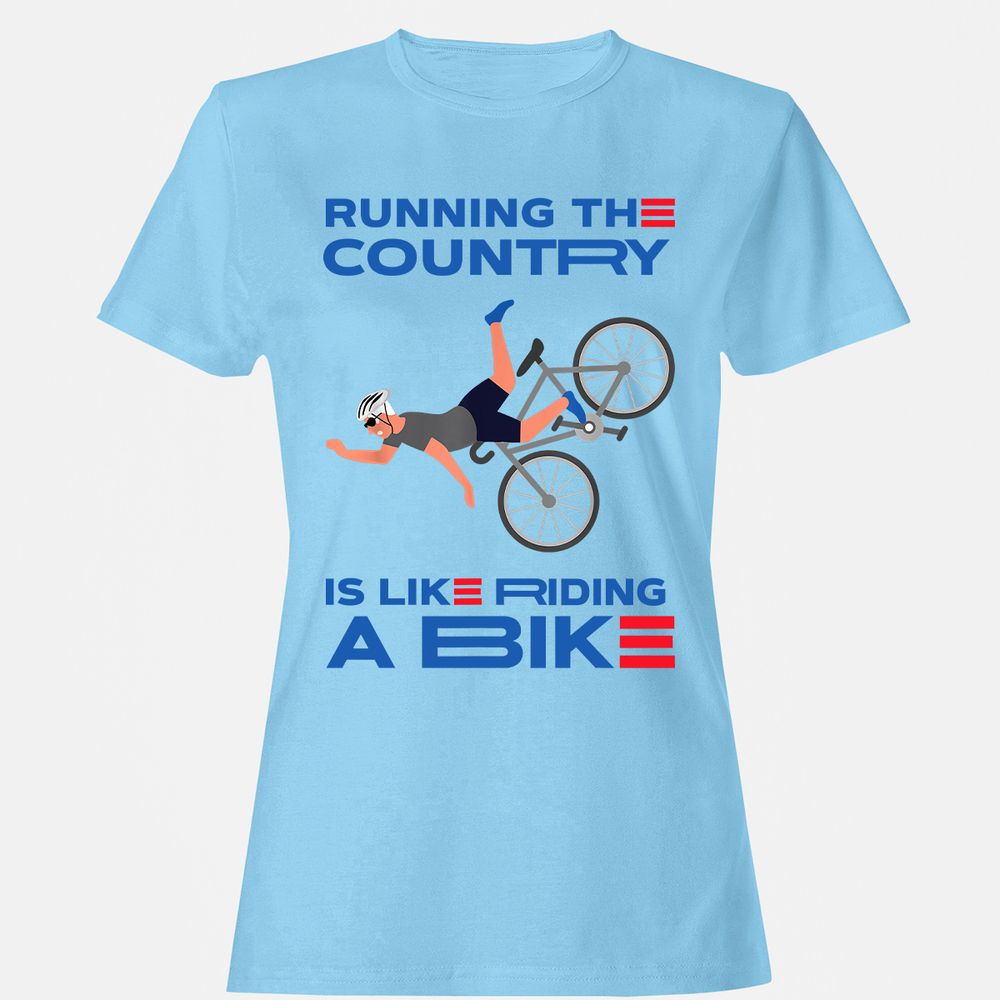 Women's T-Shirt - GGYBYPUF - Light Blue - 8