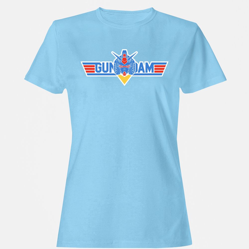 Women's T-Shirt - TSLGRJQX - Light Blue - 8