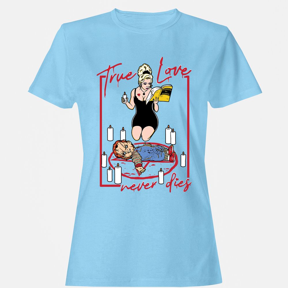 Women's T-Shirt - U2UN9YBX - Light Blue - 8