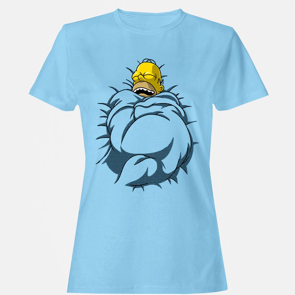 Women's T-Shirt - BFRQJTBY - Light Blue - 8