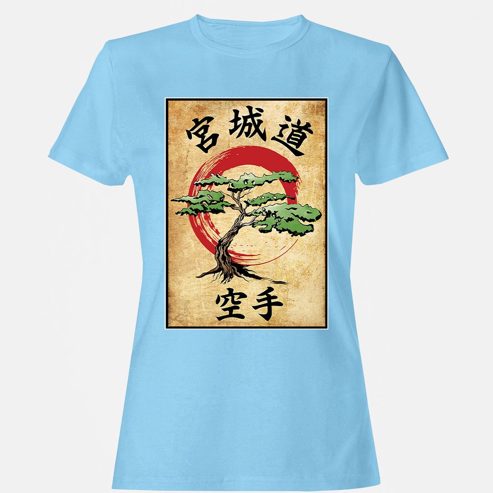 Women's T-Shirt - F5LJE2B2 - Light Blue - 8